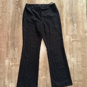 Vintage Y2K Black Pink Pinstripe Trousers